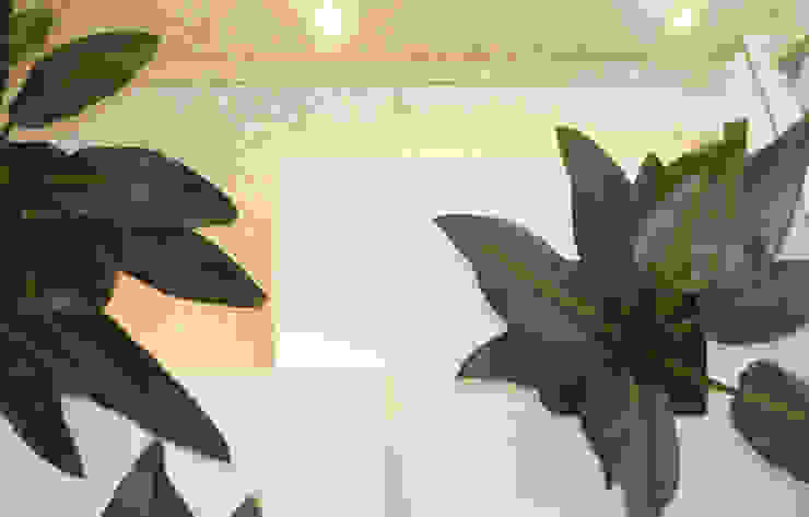 Cecília Mesquita Arquitetura 모던스타일 복도, 현관 & 계단 화이트