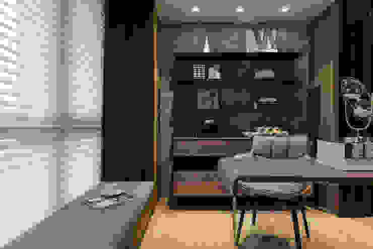 CJ INTERIOR 長景國際設計 Studio in stile asiatico