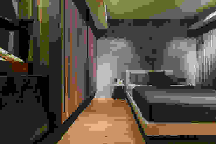 CJ INTERIOR 長景國際設計 Camera da letto in stile asiatico