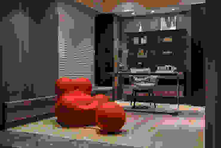 CJ INTERIOR 長景國際設計 Studio in stile asiatico