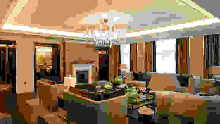 Whitehall Apartment by Goddard Littlefair (UK) / Serip Lighting Serip Living roomLighting