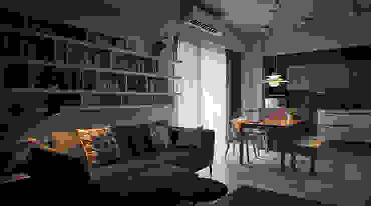 思維空間設計 Salones de estilo ecléctico