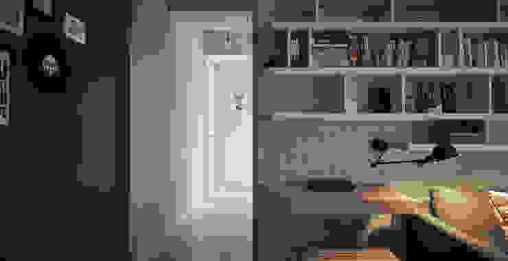 思維空間設計 Pasillos, vestíbulos y escaleras de estilo ecléctico