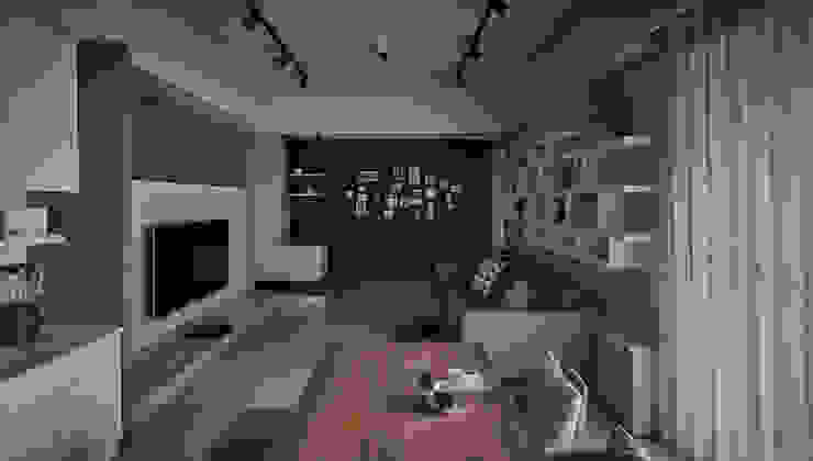 思維空間設計 Salones de estilo ecléctico