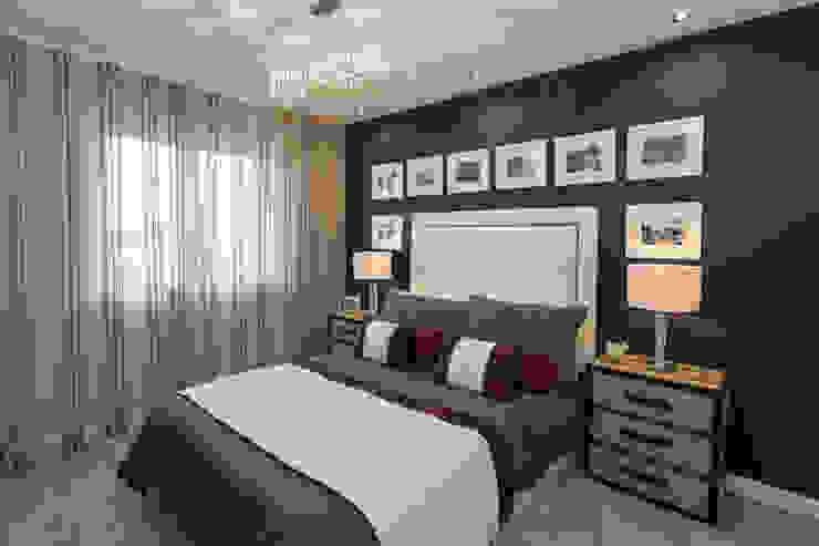 Take a step into luxury each day.. Nowoczesna sypialnia od Graeme Fuller Design Ltd Nowoczesny