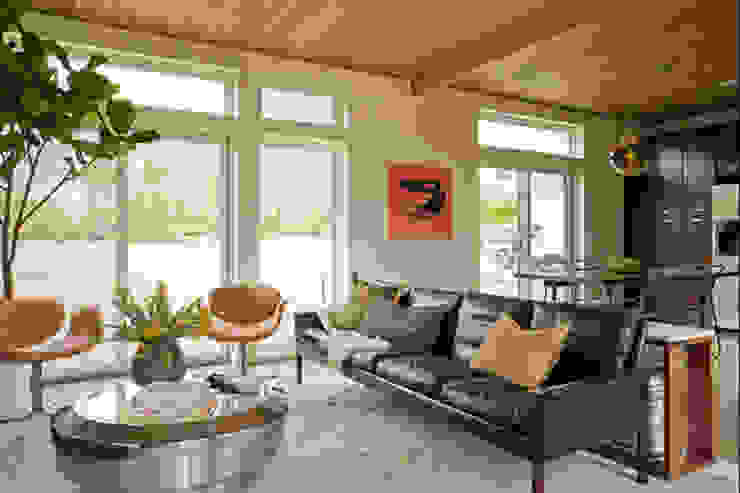 Casa Container Brasil - Projetos, 23594414850 23594414850 Moderne Wohnzimmer