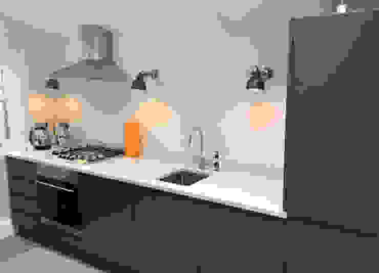 Grey Handleless Kitchen Von Just Click Kitchens Homify