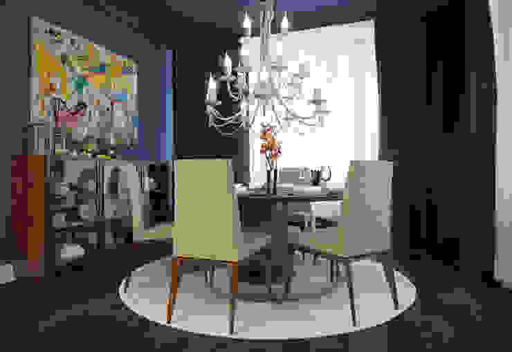 Salas de jantar modernas por Rubleva Design Moderno