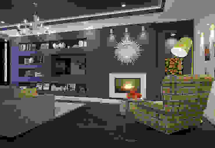 Salas de estar modernas por Rubleva Design Moderno