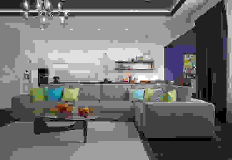 Salas de estar modernas por Rubleva Design Moderno