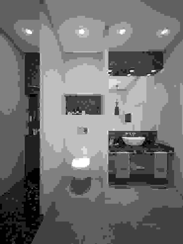 Casas de banho modernas por Rubleva Design Moderno