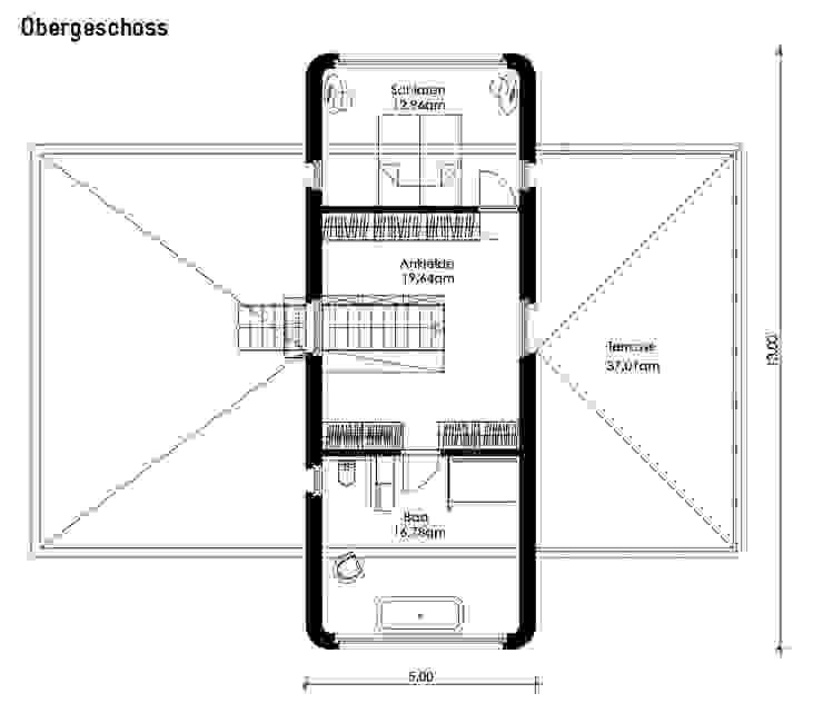 Haus Summt , Müllers Büro Müllers Büro Moderne Häuser Neubau, Einfamilienhaus, zweigeschossig, Fenster, hell, Garten, Beleuchtung, Terrasse, modern, Grundriss