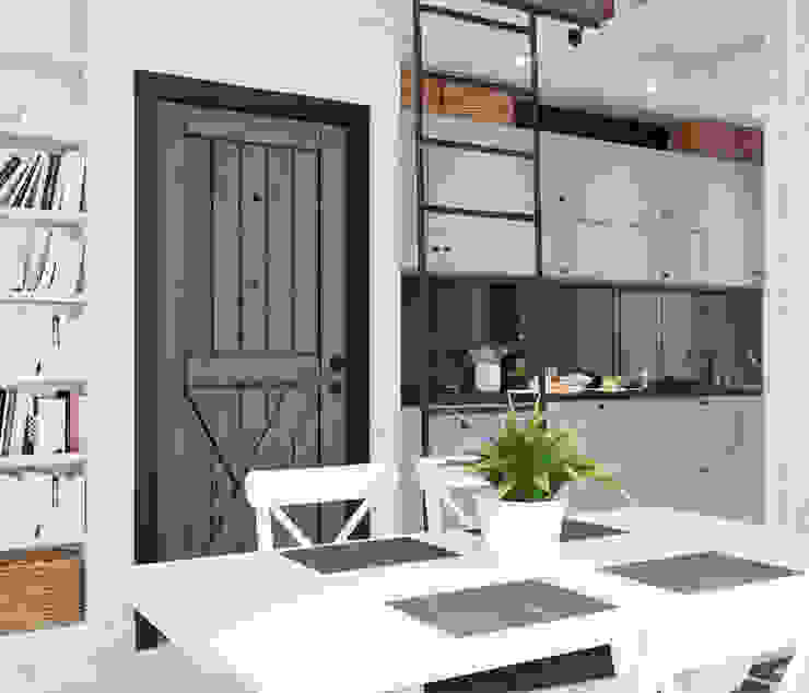 Home in the Woods مطبخ خشب Grey