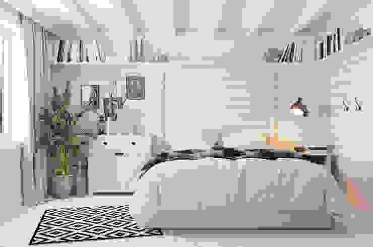 Home in the Woods غرفة نوم خشب White