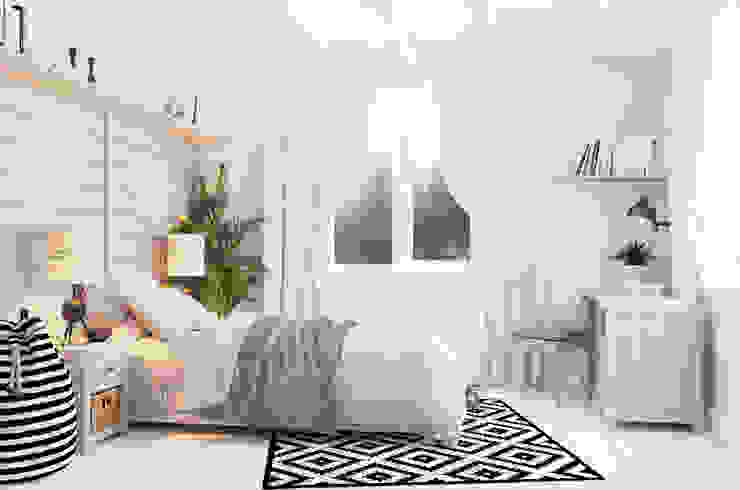 Home in the Woods غرفة الاطفال خشب White