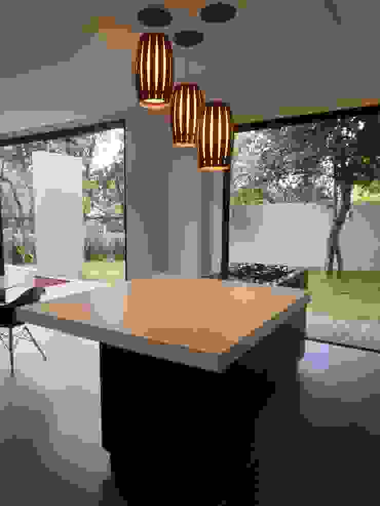 Casa Olinda Cláudia Legonde Cozinhas modernas MDF Preto