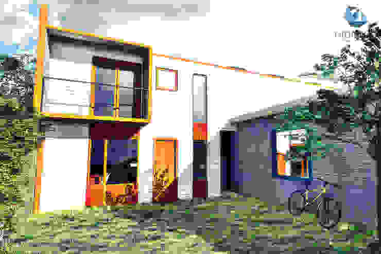 Una pequeña casa en Valdivia diseñada para ampliar todos los espacios |  homify