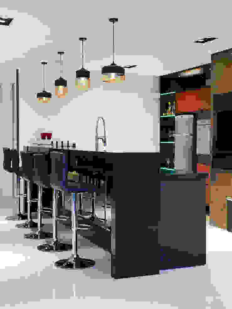 Gourmet Cozinhas modernas por ANDRÉ PACHECO ARQUITETURA Moderno