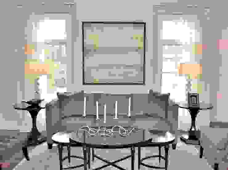 Eclectic transitional new home, Foran Interior Design Foran Interior Design Living room