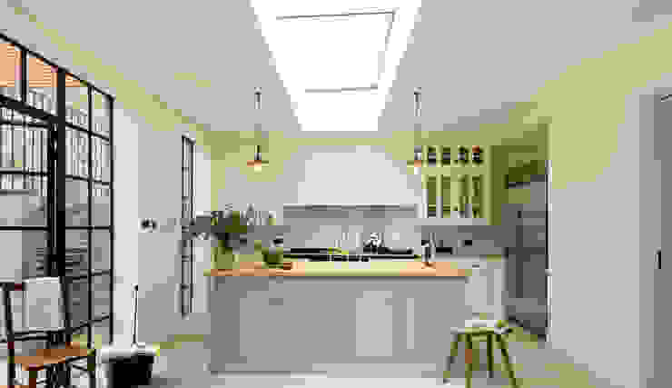 The Islington N1 Kitchen by deVOL deVOL Kitchens Classic style kitchen Green