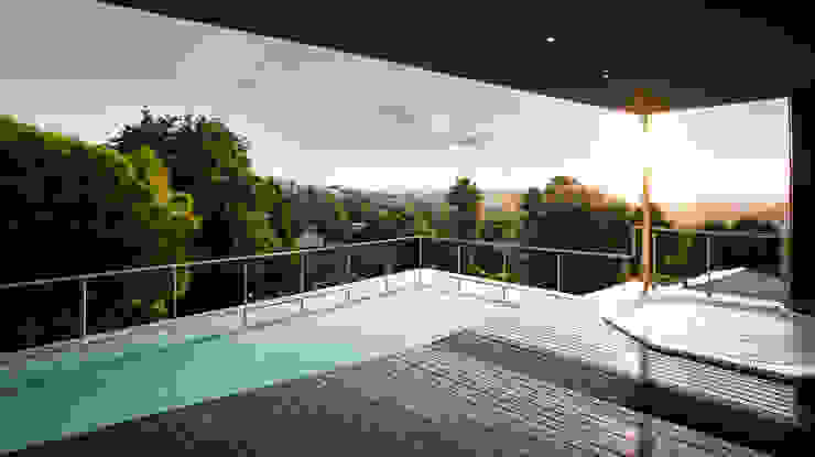 The Home on a Hill by FRANCOIS MARAIS ARCHITECTS Modern