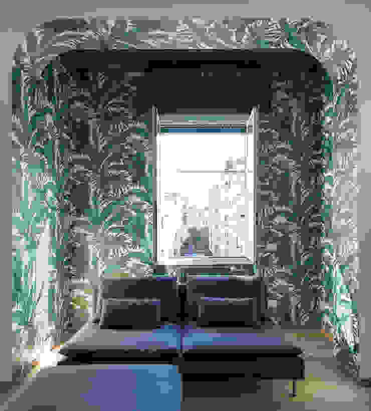 8760 dm2, Tommaso Giunchi Architect Tommaso Giunchi Architect Modern Living Room Green