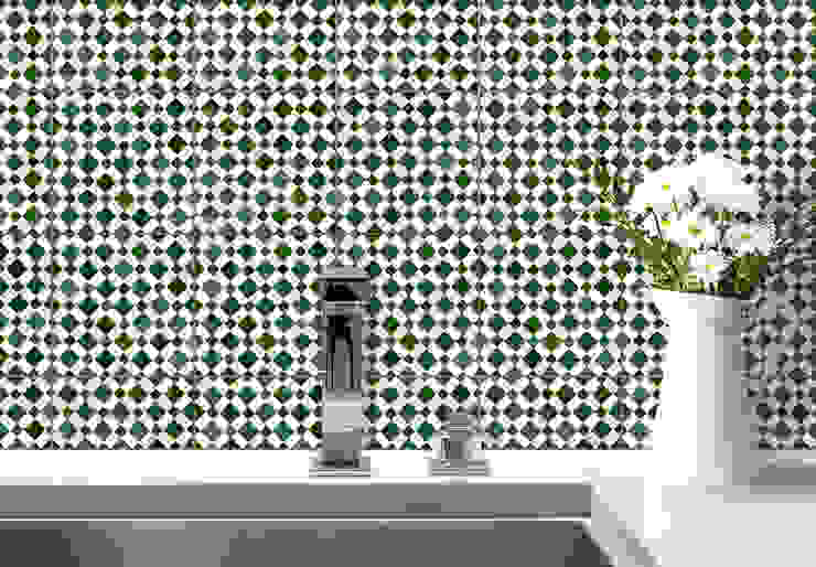Fliesensticker, K&L Wall Art K&L Wall Art Modern Kitchen Synthetic Green Accessories & textiles