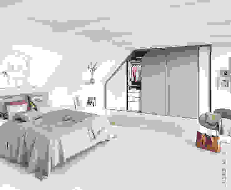 Çatı katı alanınızı genişletin, CABINET CABINET Modern style bedroom