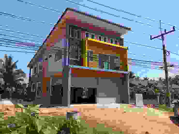 บ านต กแถวสไตล ใหม ส สดใสด ไซน โมเด ร น homify