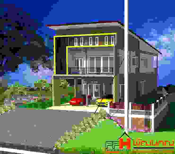 บ านต กแถวสไตล ใหม ส สดใสด ไซน โมเด ร น homify