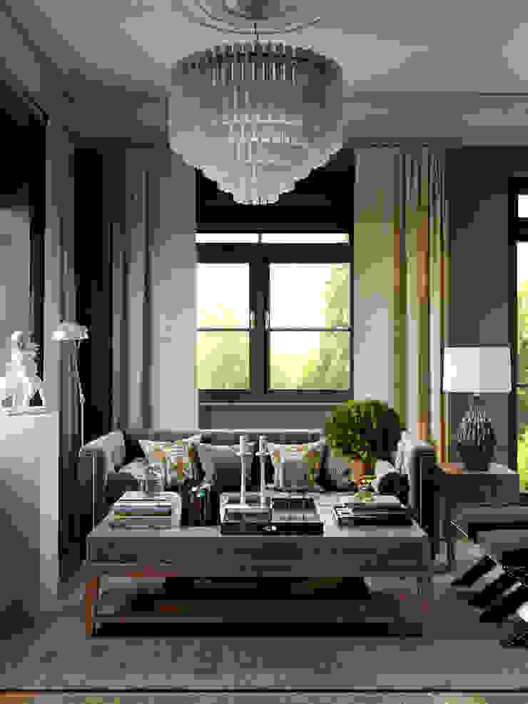 Интерьер гостиной Гостиная в средиземноморском стиле от Studio 25 Средиземноморский