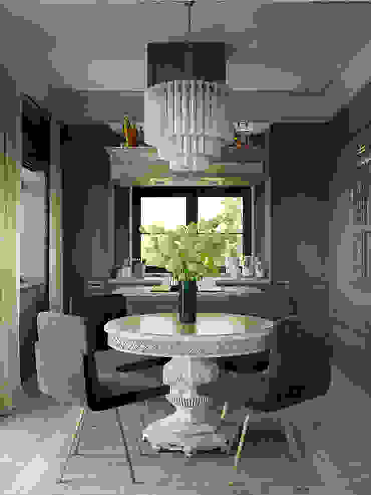 Интерьер столовой Столовая комната в классическом стиле от Studio 25 Классический