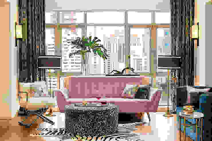 A Sassy Sensation, Design Intervention Design Intervention Moderne Wohnzimmer
