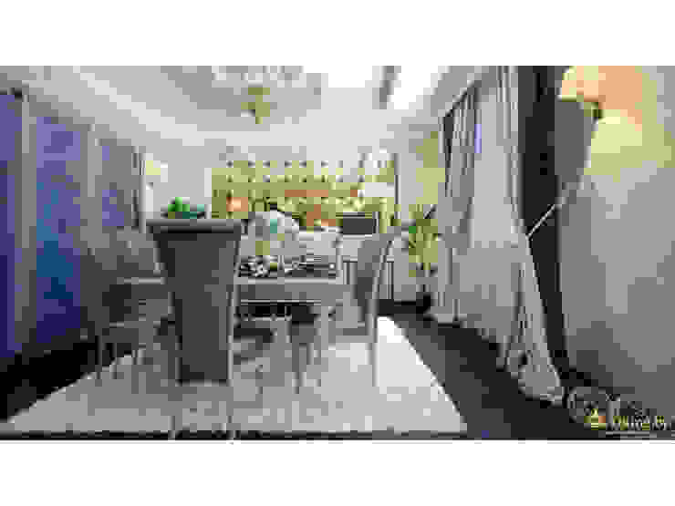 Ar-Deco interior of privet house Студия дизайна интерьера Dking Classic style dining room