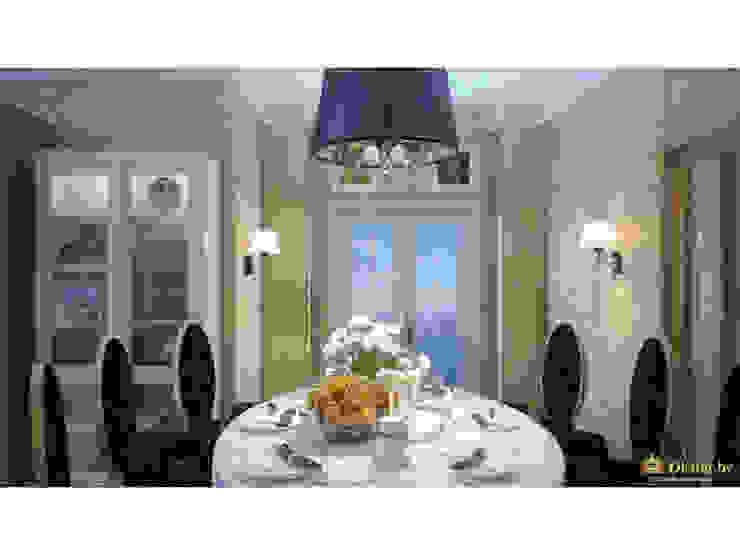 Ar-Deco interior of privet house Студия дизайна интерьера Dking Classic style dining room