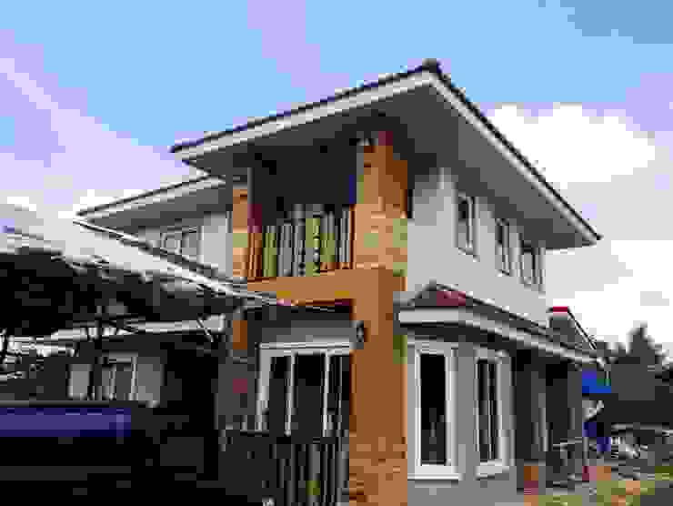 รวม 4 แบบบ านสองช นราคาเป นม ตร homify