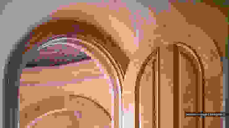 Mediterranean corridor, hallway & stairs by Pedro Queiroga | Fotógrafo Mediterranean Wood Wood effect