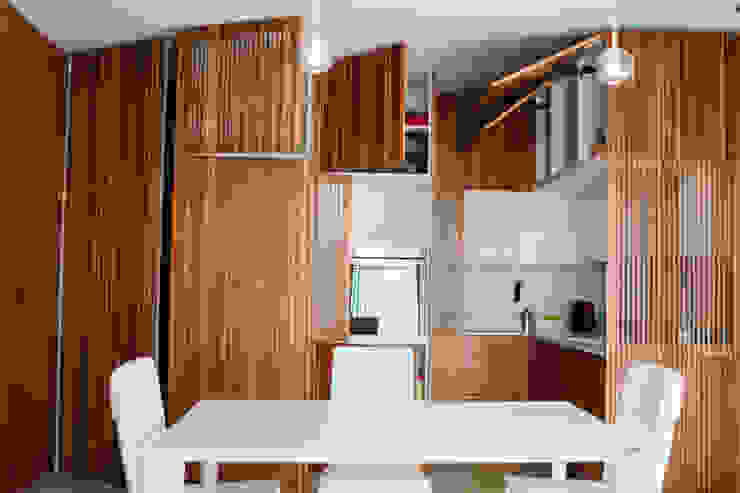 mksarchitetti KücheSchränke und Regale Holz