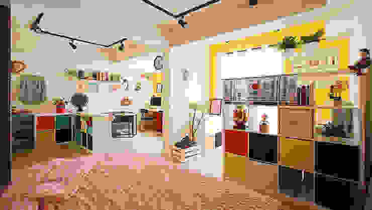 小空間大魔力 7 間11 坪以下的高機能小套房 Homify