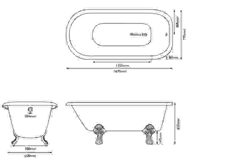 Traditional Cast Iron Baths homify