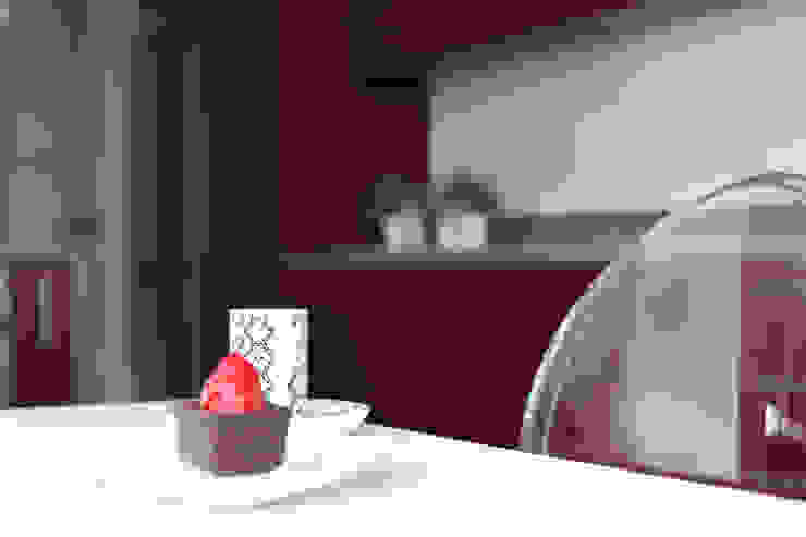 T0 estilo nórdico Perfect Home Interiors Cozinhas escandinavas Vermelho