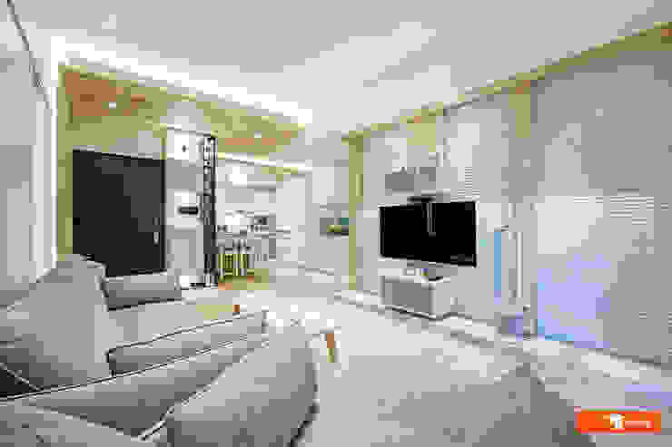 全家樂做沙發馬鈴薯 Unicorn Design Rustic style living room