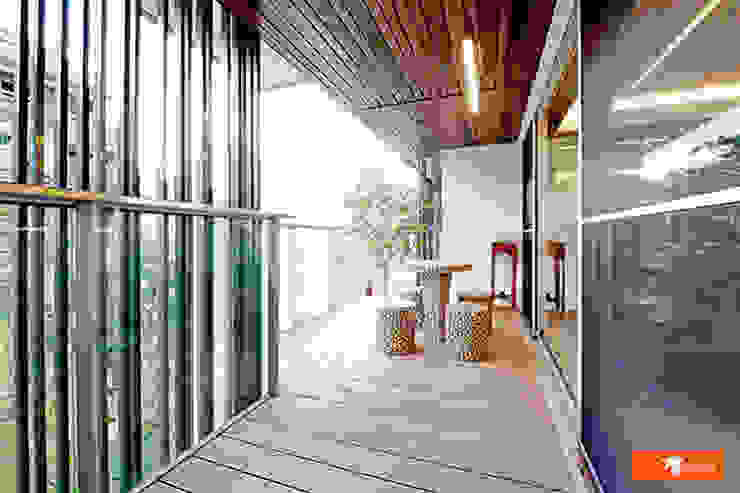 Unicorn Design Ausgefallener Balkon, Veranda & Terrasse