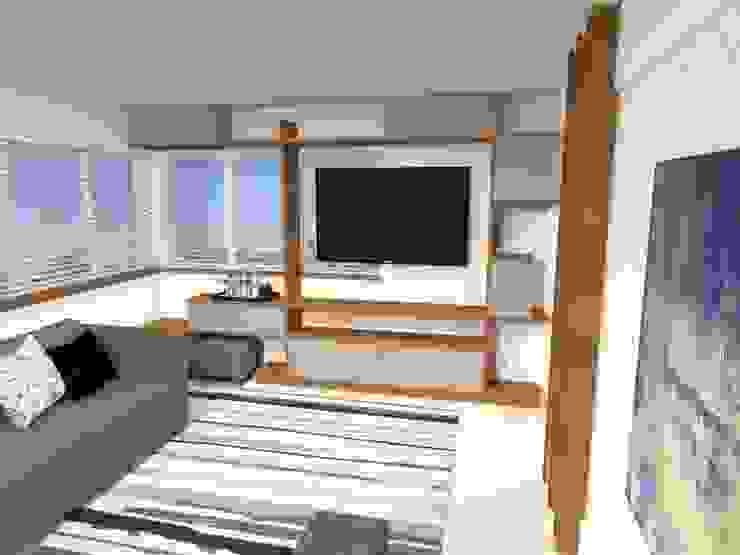 LILIAN FUGITA ARQUITETURA Salas de estar modernas