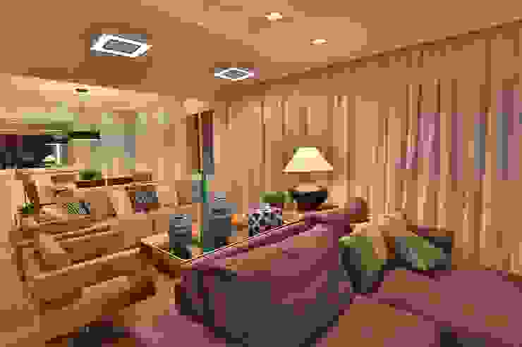 MAJÓ Arquitetura de Interiores Гостиные в эклектичном стиле