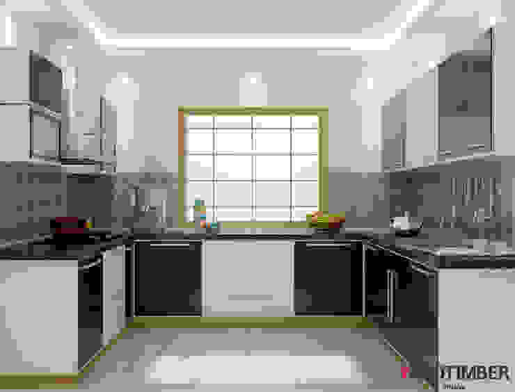 U Shaped Kitchen Yagotimber.com Modern kitchen Granite Black kitchen design ideas,Accessories & textiles