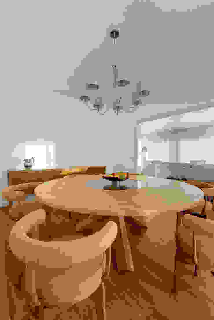 Sala de Jantar Stoc Casa Interiores Salas de jantar modernas Madeira Castanho