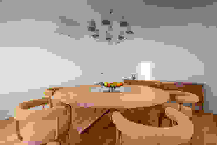 Sala de Jantar Stoc Casa Interiores Salas de jantar modernas Madeira Castanho