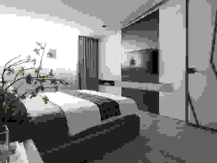 方寸之間, 樸暘室內裝修有限公司 樸暘室內裝修有限公司 Modern Bedroom