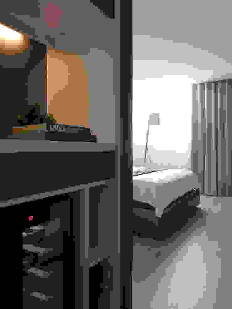 方寸之間, 樸暘室內裝修有限公司 樸暘室內裝修有限公司 Modern Bedroom